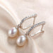 Lindo 925 Sterling Silver Natural Pearl Earrings - Kirijewels.com