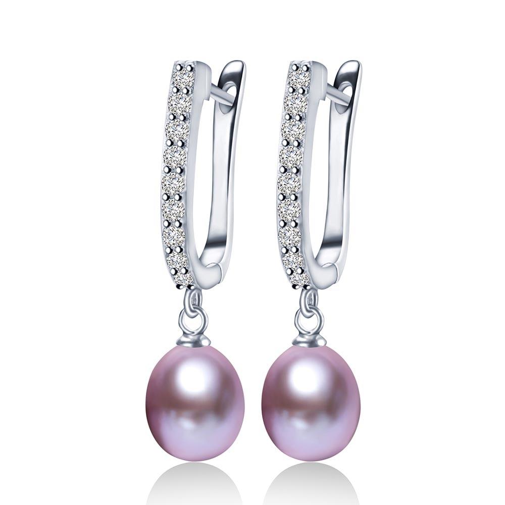 Lindo 925 Sterling Silver Natural Pearl Earrings - Kirijewels.com