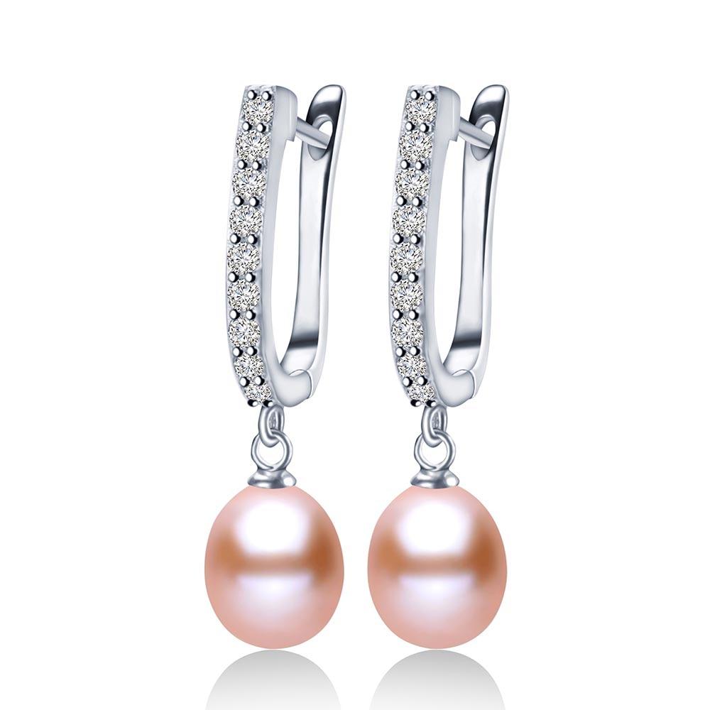 Lindo 925 Sterling Silver Natural Pearl Earrings - Kirijewels.com