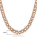 Donna Gold-filled Copper Chain Necklace-Chain Necklaces-Kirijewels.com-GN452-18inch 45cm-rose gold-Kirijewels.com