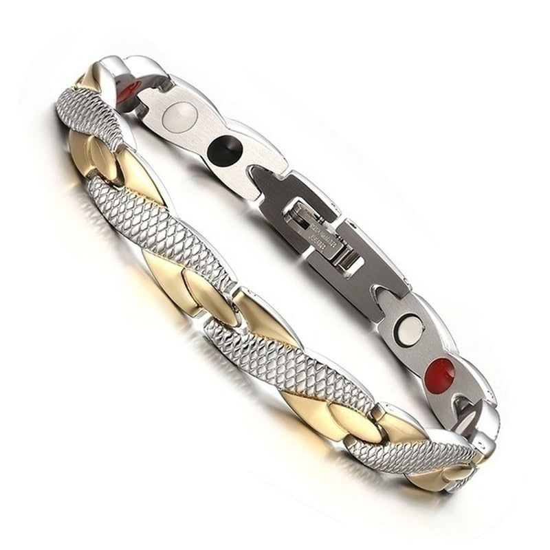 Mary Twisted Magnetic Bracelet