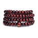 Natural Sandalwood Buddhist Bead Bracelet-Strand Bracelets-Kirijewels.com-Brown 6-Kirijewels.com