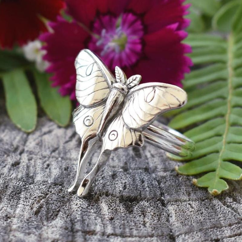Princess Exquisite Butterfly Wedding Ring