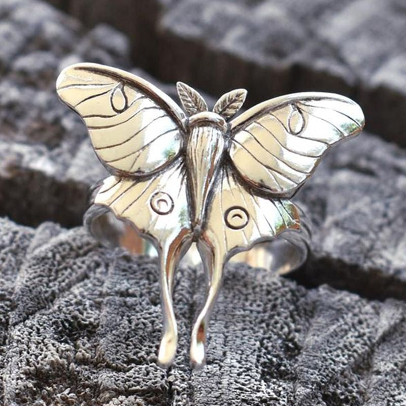 Princess Exquisite Butterfly Wedding Ring