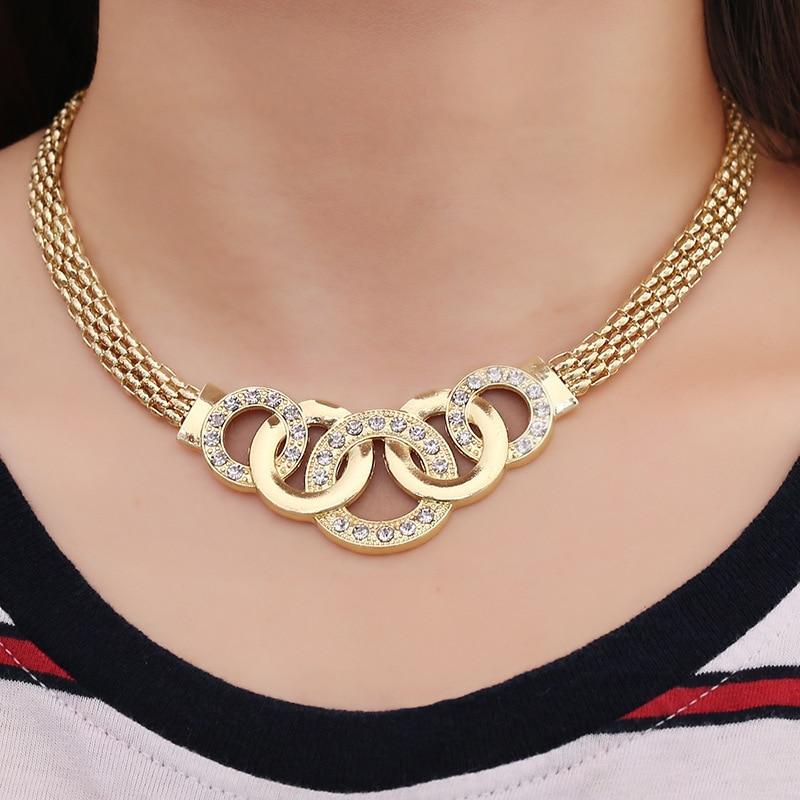 Vintage Gold African Bridal Jewelry Set - Kirijewels.com