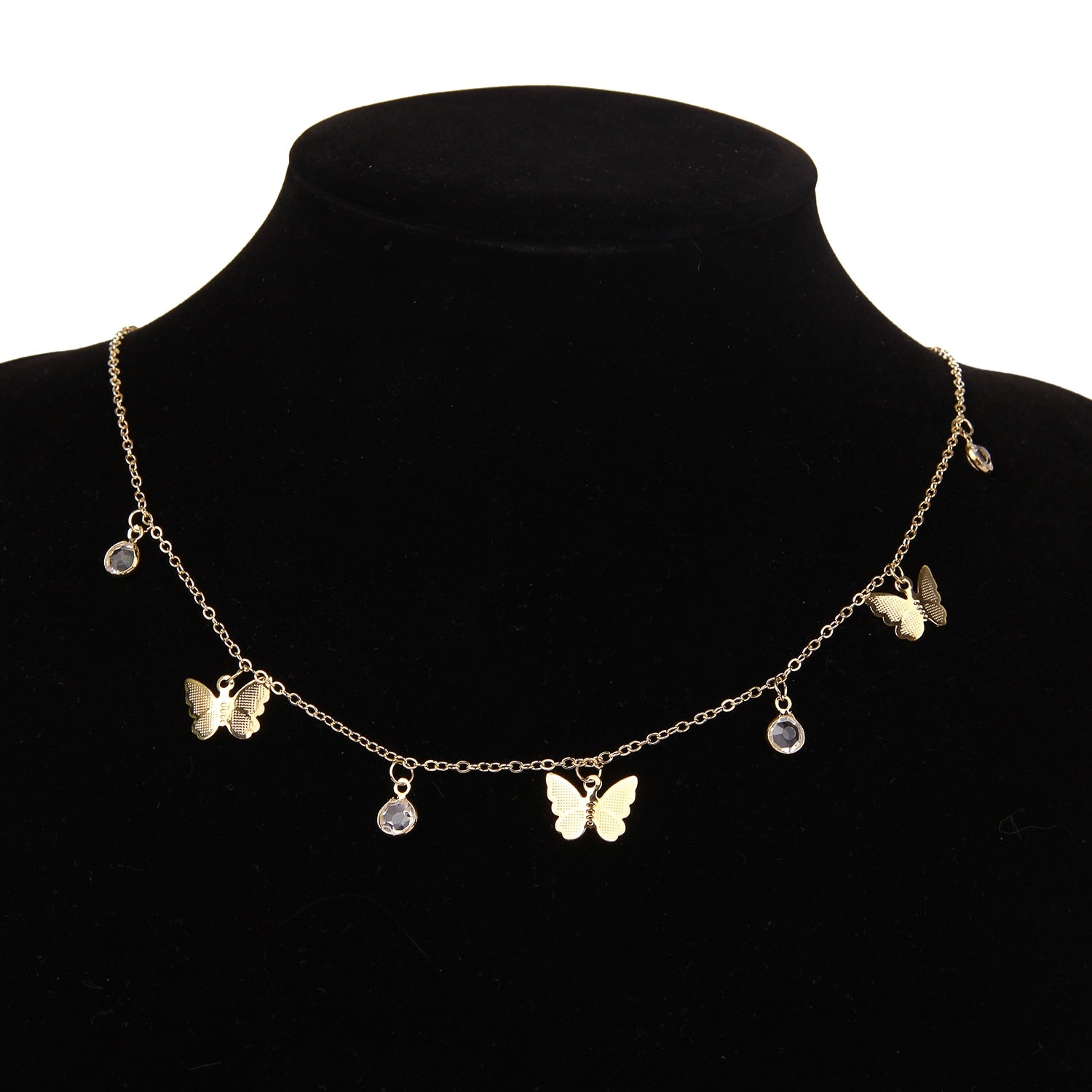 Nana Vintage Multilayer Butterfly Necklace