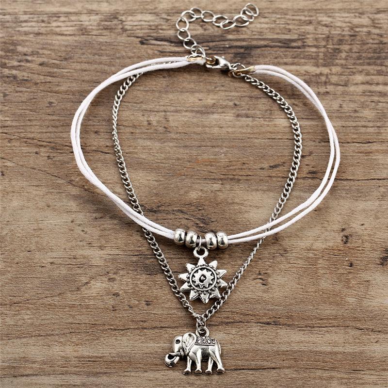Multiple Layers Anklets Bracelet — Kirijewels.com