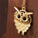 Free Antique Owl Necklace-Necklace-Kirijewels.com-Multi-Kirijewels.com