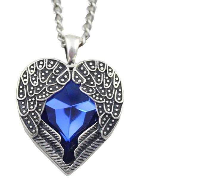 Angel Heart Wing Necklace/2-Necklace-Kirijewels.com-blue-Kirijewels.com