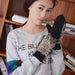 Hedgehog Shape Winter Mittens-Gloves & Mittens-Kirijewels.com-Black-Kirijewels.com