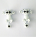 Free Cat Stud Earrings-earrings-Kirijewels.com-White-Kirijewels.com