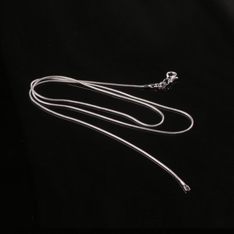 Olivia 925 Sterling Silver Snake Chain Necklace
