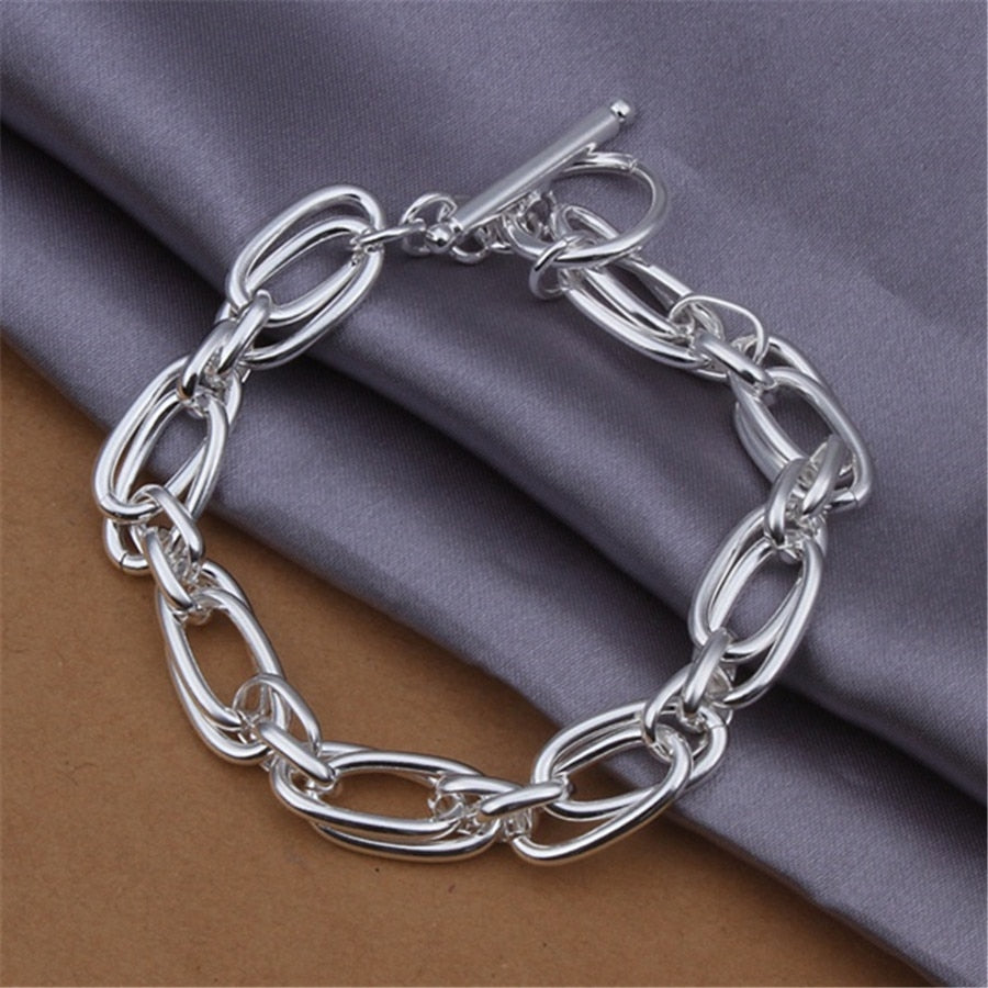 Noble Love 925 Sterling Silver Wedding Bracelet