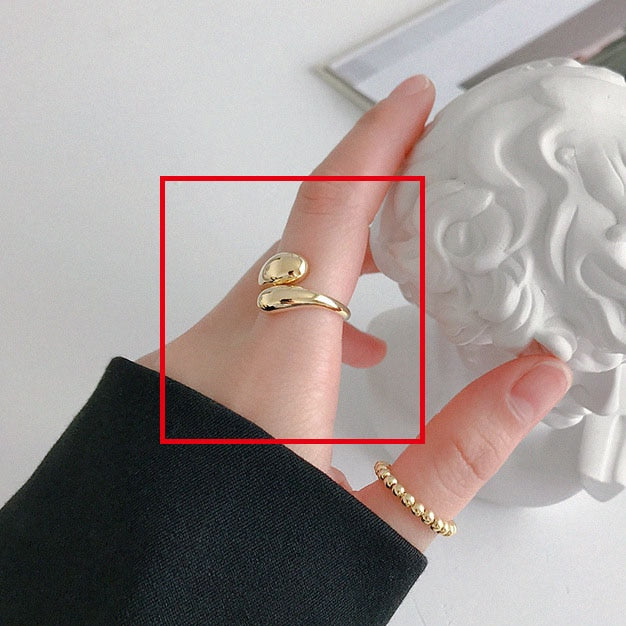 Wide Finger Adjustable Thumb Ring