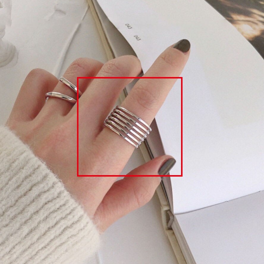 Wide Finger Adjustable Thumb Ring