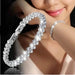 Bridal Wedding Crystal Heart Charm Bracelet - Kirijewels.com