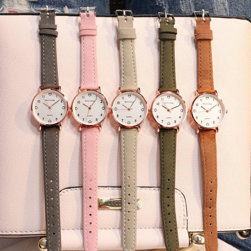 Small Leather Strap Outdoor Sports Wrist Watch - Kirijewels.com