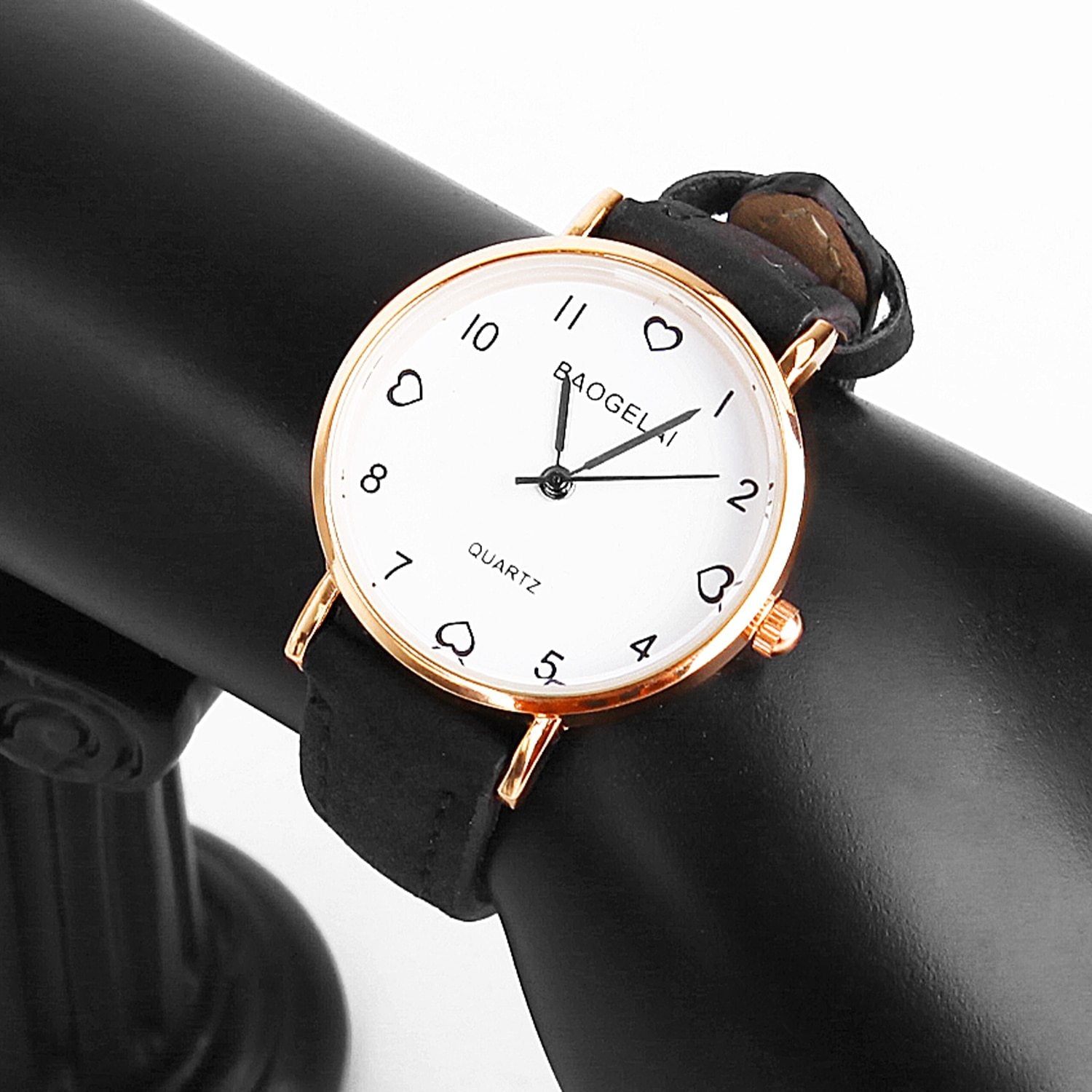 Small Leather Strap Outdoor Sports Wrist Watch - Kirijewels.com