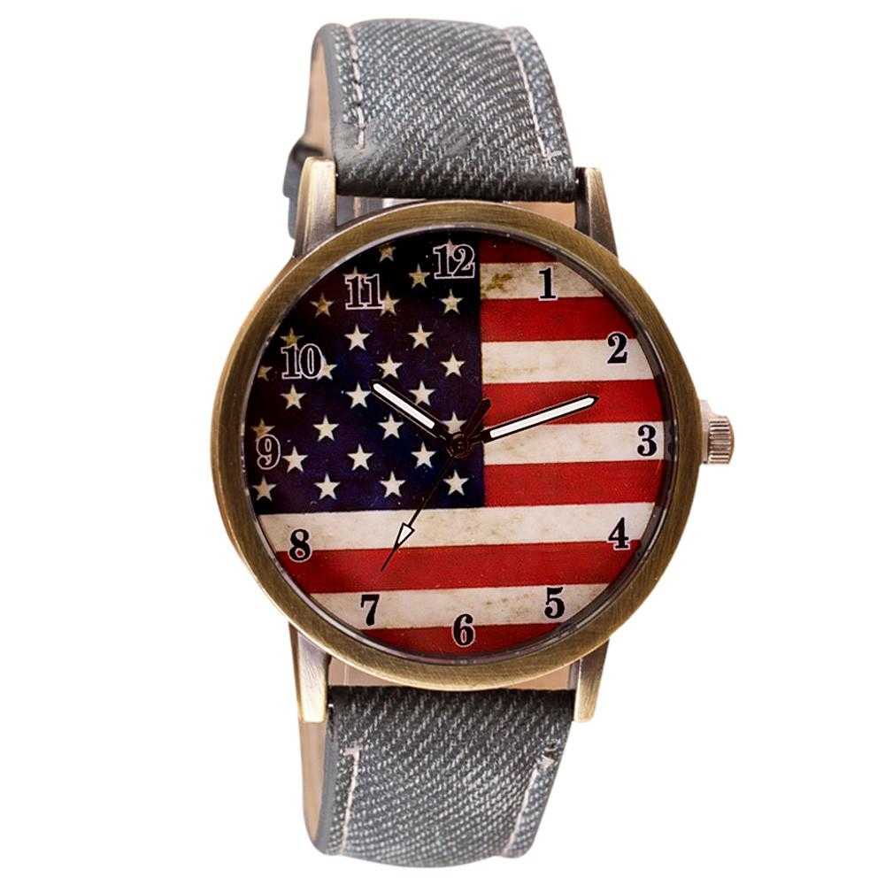 Free American Flag Watch-Watch-Kirijewels.com-Grey-Kirijewels.com