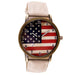 American Flag Watch-Watch-Kirijewels.com-White-Kirijewels.com