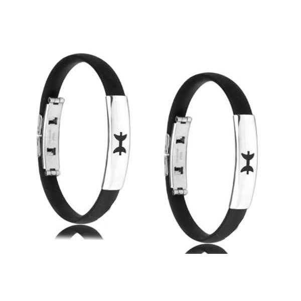 Zodiac Constellation Signs Bracelet-Hologram Bracelets-Kirijewels.com-Black Pisces-Kirijewels.com