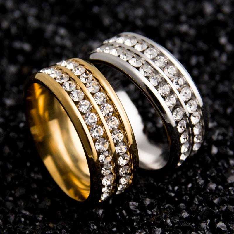 Free Romantic Crystal Wedding Ring — Kirijewels.com