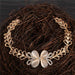 Gold Plated Opal Crystal Butterfly Bracelet-Chain & Link Bracelets-Kirijewels.com-Kirijewels.com