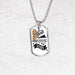 Doods Before Dudes Dog Tag Necklace-Necklace-ShineOn Fulfillment-Military Chain (Silver)-No-Kirijewels.com