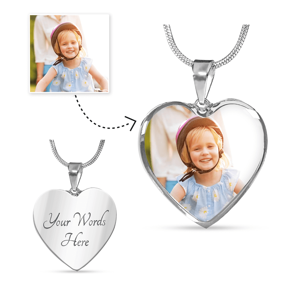 I Love My Daughter Necklace-Jewelry-ShineOn Fulfillment-Luxury Necklace (Silver)-Yes-Kirijewels.com