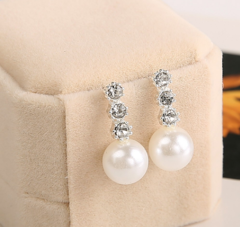 Noble Fashion Set Auger Pearl Earrings-earrings-Kirijewels.com-Kirijewels.com