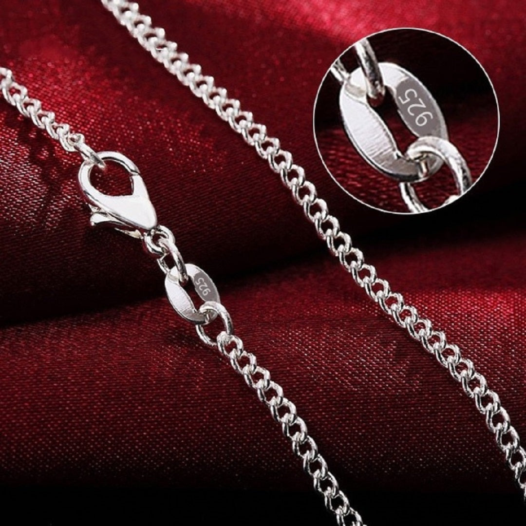 Rosa Mystica 2MM Full Sideways Chain Necklace