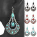 Free New Elegant Drop Bohemian Crystal Big Earrings-earrings-Kirijewels.com-Multi-Kirijewels.com