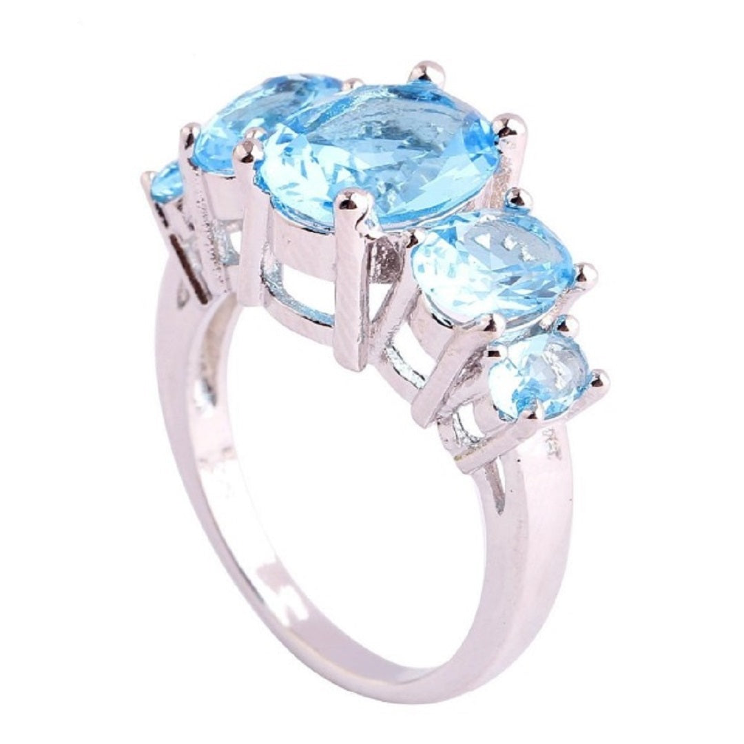 Dazzling Blue Sapphire Ring