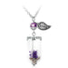 Flower Bottle Necklace-Necklace-Kirijewels.com-Purple-Kirijewels.com