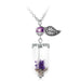 Free Flower Bottle Necklace-Necklace-Kirijewels.com-Purple-Kirijewels.com