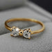 Free Austrian Crystal Finger Bow Zircon Engagement Ring-Ring-Kirijewels.com-7-Kirijewels.com
