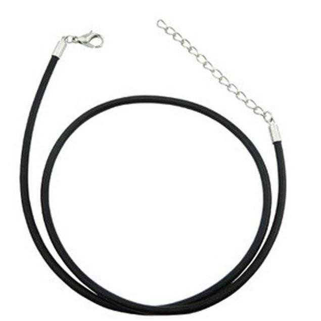 Free Twisted Braided Rope Chain Necklace-Necklace-Kirijewels.com-Black-45cm-Kirijewels.com