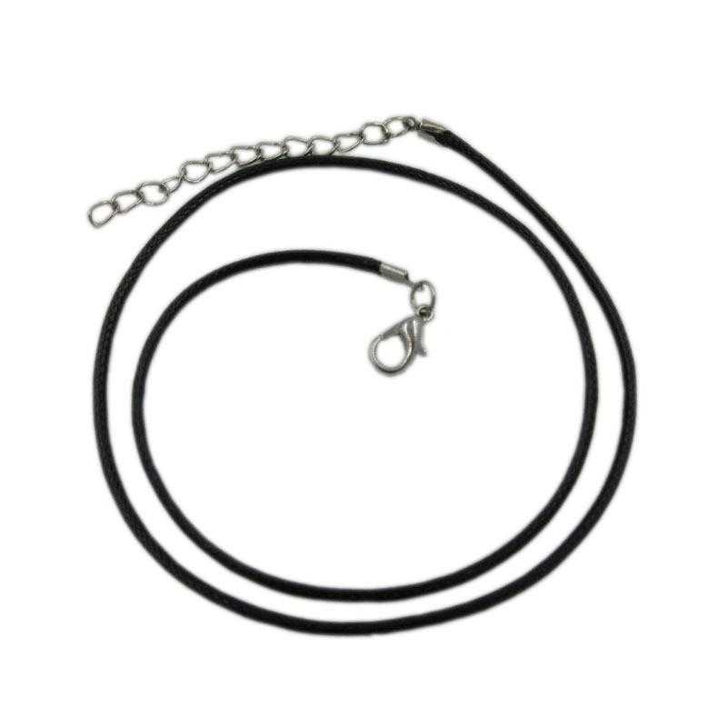 Free Twisted Braided Rope Chain Necklace-Necklace-Kirijewels.com-Black-45cm-Kirijewels.com