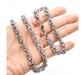 Byzantine Stainless Steel Link Chain Necklace - Kirijewels.com