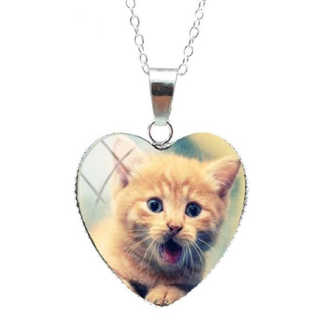 Sweet Baby Cat Chain Necklace