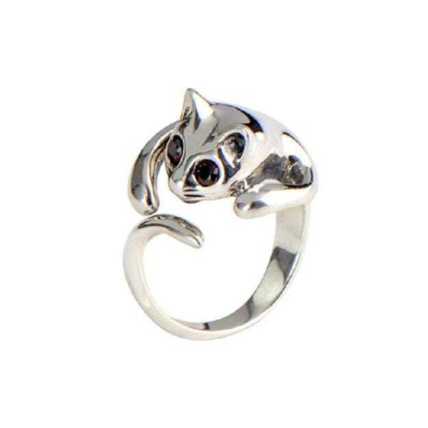 Cat Ring-Ring-Kirijewels.com-Black-Kirijewels.com