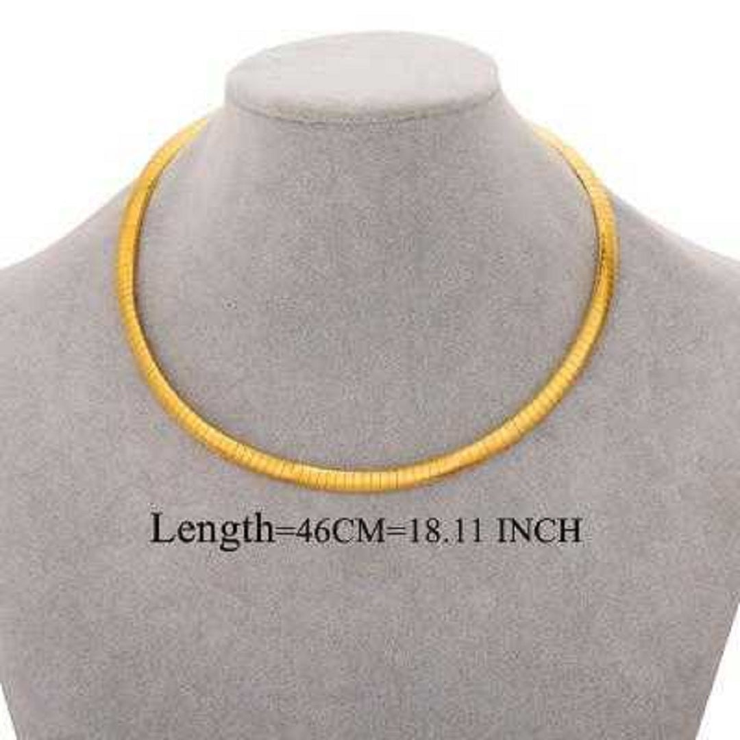 New Elegant Stainless Steel Choker Necklace