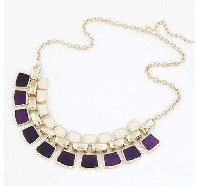 Chain Collar Necklace-Necklace-Kirijewels.com-Black-Kirijewels.com