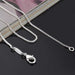 Sterling Silver Box Chain Necklace-Necklace-Kirijewels.com-20 inch-silver-Kirijewels.com