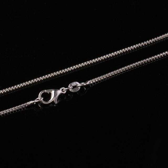 Free Sterling Silver Box Chain Necklace-Necklace-Kirijewels.com-16 inch-Kirijewels.com