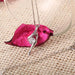 Free Sterling Silver Water Drop Necklace-Necklace-Kirijewels.com-Purple-Kirijewels.com