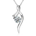 Free Sterling Silver Water Drop Necklace-Necklace-Kirijewels.com-White-Kirijewels.com