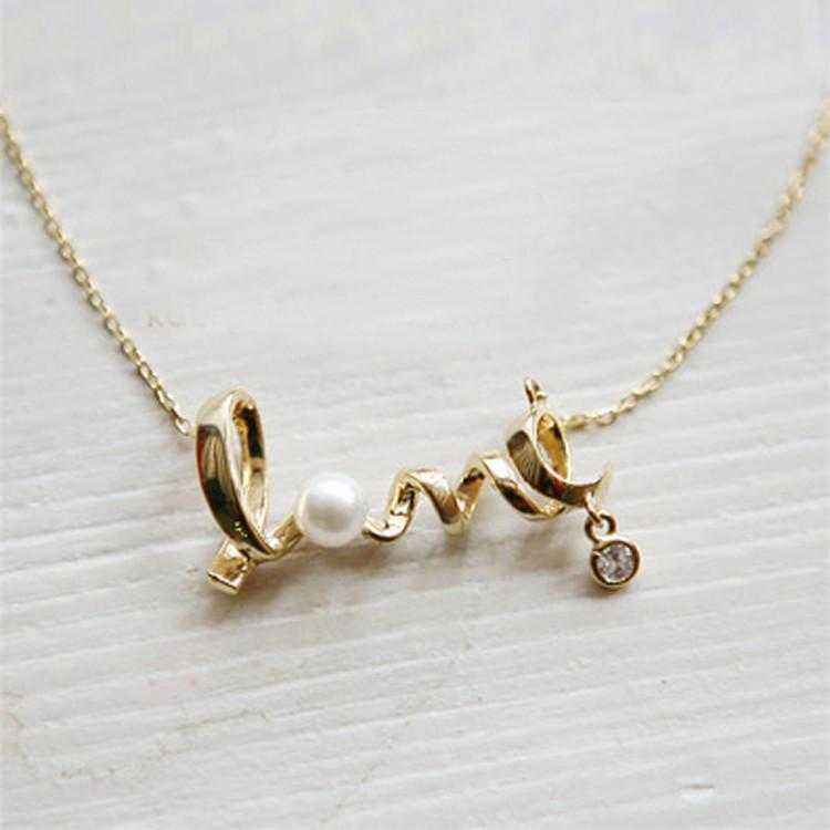 Free Heart Of Love Pendant Necklace-Necklace-Kirijewels.com-Gold-Kirijewels.com