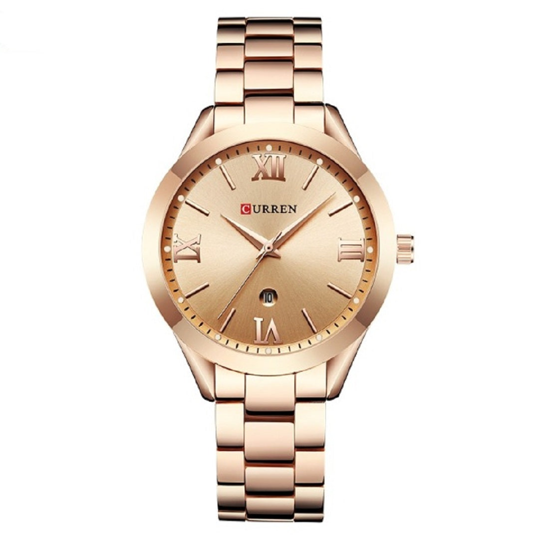 Relogio Feminino Stainless Steel Watch