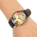 Elegant Leather Strap Rainbow Watch-Women's Watches-Kirijewels.com-Red-Kirijewels.com